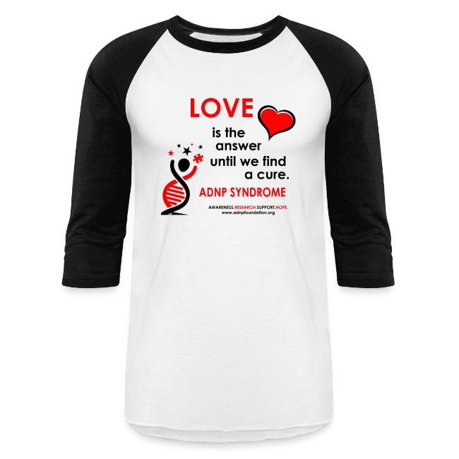 LOVE IS THE ANSWER Red and Black