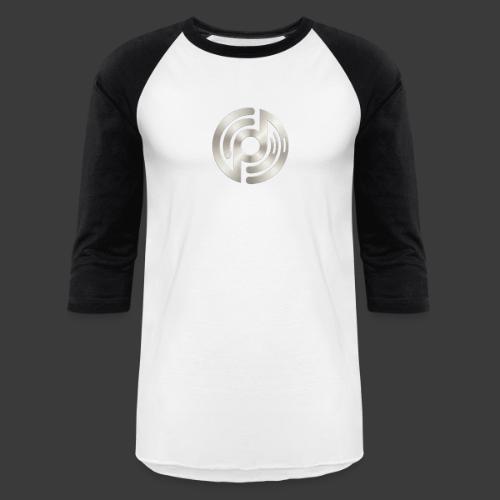 Open Musicians Collective Chrome Logo - Unisex Baseball T-Shirt