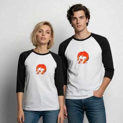 squidh4Derp emote - Unisex Baseball T-Shirt