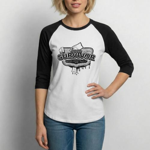 2020 Survivor Dirty BoW - Unisex Baseball T-Shirt
