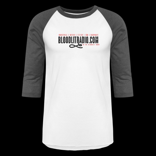 Bloodlit Radio 1 - Unisex Baseball T-Shirt