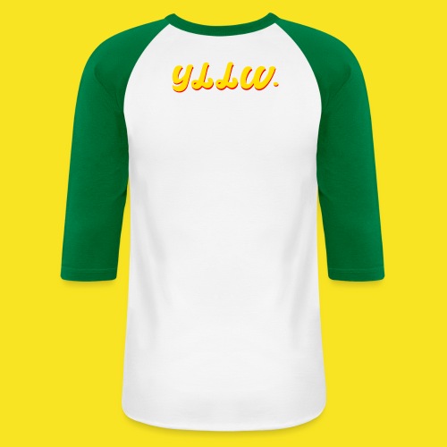 YLLW CLASSIC - Unisex Baseball T-Shirt