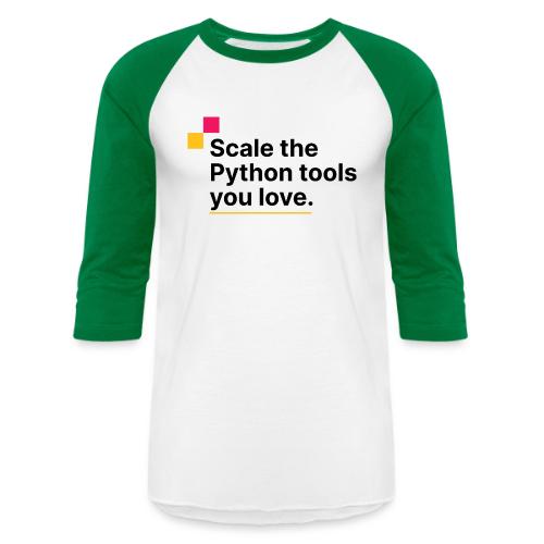 Dask Double-Sided Logo - Unisex Baseball T-Shirt