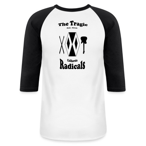The Tragic Radicals Band Merchandise - Unisex Baseball T-Shirt