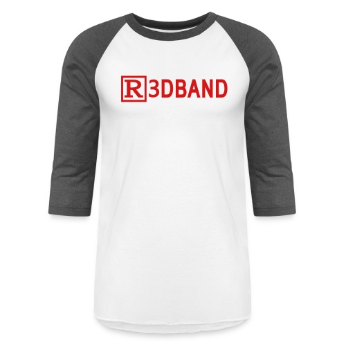 r3dbandtextrd - Unisex Baseball T-Shirt