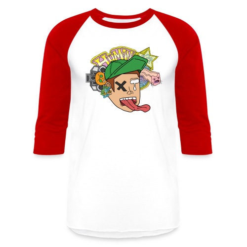 HUMAN Kid - Unisex Baseball T-Shirt