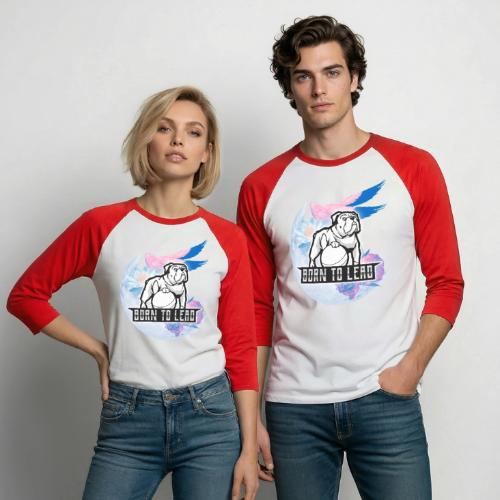 Born To Lead - Unisex Baseball T-Shirt