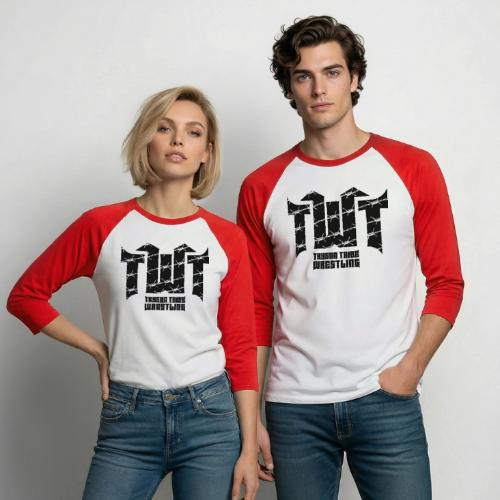 Trysun Tribe Wrestling | BLK - Unisex Baseball T-Shirt