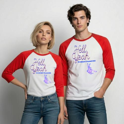 Sweet Pleasure - Unisex Baseball T-Shirt