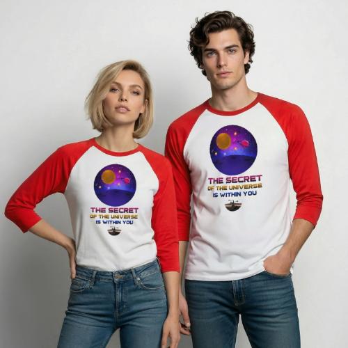 The Secret Of The Universe - Unisex Baseball T-Shirt