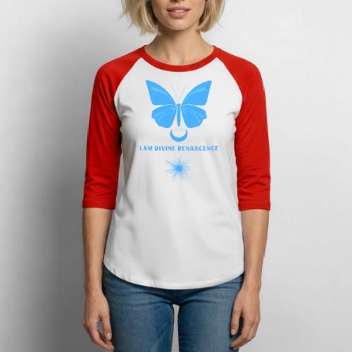 I Am Divine Renascence - Unisex Baseball T-Shirt