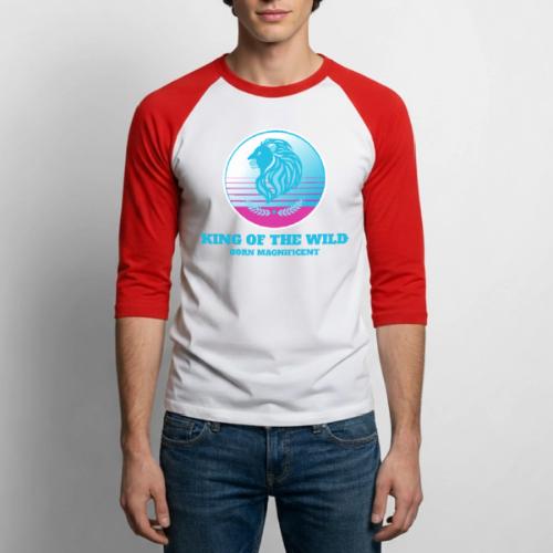King Of The Wild - Unisex Baseball T-Shirt