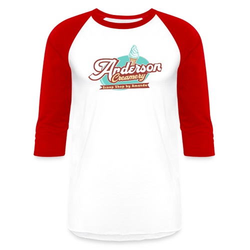 The Anderson Creamery - Unisex Baseball T-Shirt