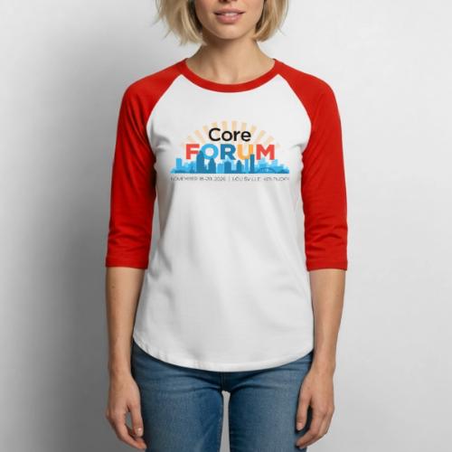 Core Forum 2026 - Unisex Baseball T-Shirt