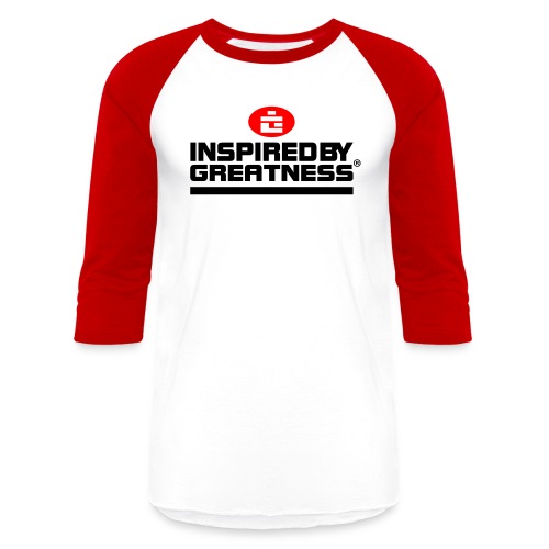 Inspired by Greatness® © All right’s reserved - Unisex Baseball T-Shirt