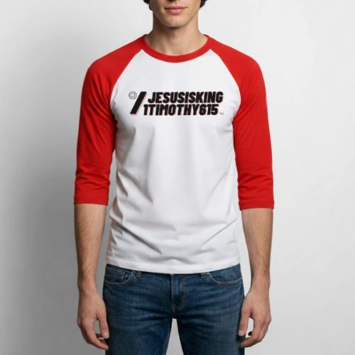 JESUS IS KING - Unisex Baseball T-Shirt