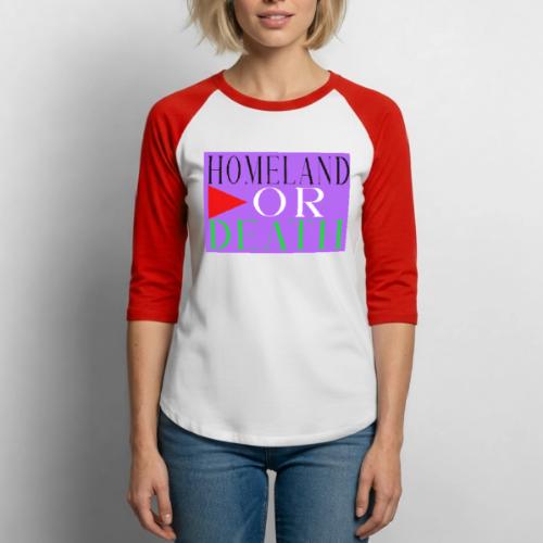 Homeland, freedom, Christmas, children, family, an - Unisex Baseball T-Shirt