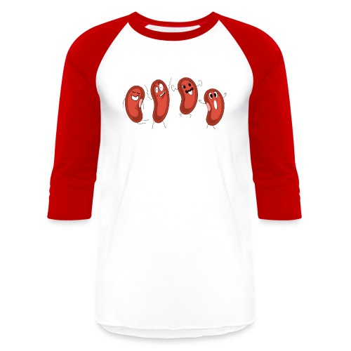 Beans - Unisex Baseball T-Shirt