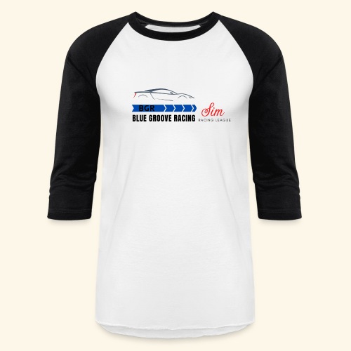 Blue Groove Racing SRL Black - Unisex Baseball T-Shirt