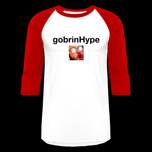 Gobrin Hype Black - Unisex Baseball T-Shirt