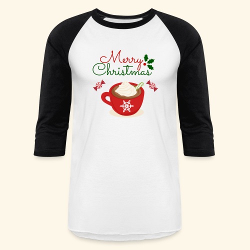 COZY CHRISTMAS Design - Unisex Baseball T-Shirt