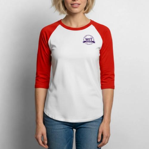WIT Campus Program Logo - Unisex Baseball T-Shirt