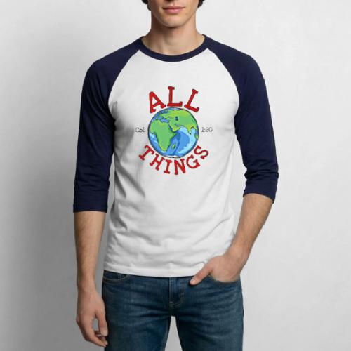 All Things Globe - Unisex Baseball T-Shirt