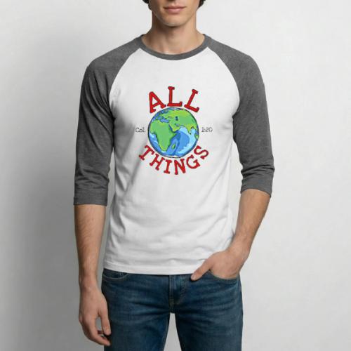 All Things Globe - Unisex Baseball T-Shirt