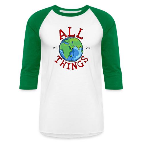 All Things Globe - Unisex Baseball T-Shirt