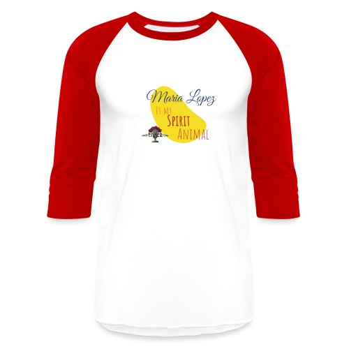 Maria Lopez - Unisex Baseball T-Shirt