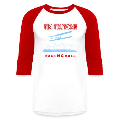 Rock NC Roll Plate - Unisex Baseball T-Shirt