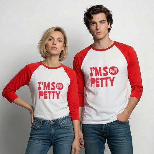 I'm So Petty - Unisex Baseball T-Shirt