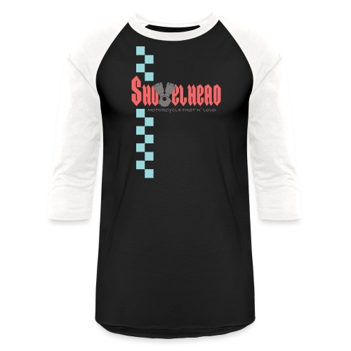 Shovelhead Race - Motorcycle Fast N`Loud - Unisex Baseball T-Shirt