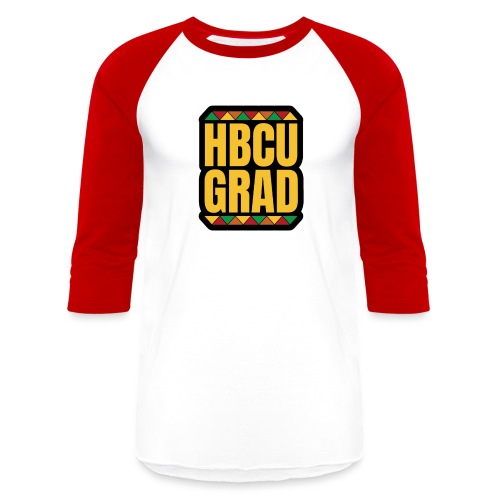 HBCU Grad - Unisex Baseball T-Shirt