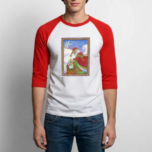 Father Christmas - Unisex Baseball T-Shirt
