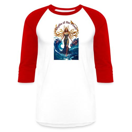 Women’s Day Tidal Sovereign T Shirt, Gift for Wife - Unisex Baseball T-Shirt