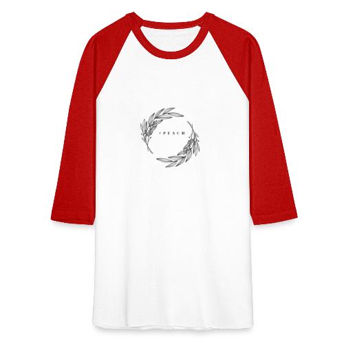 #Peach - Unisex Baseball T-Shirt