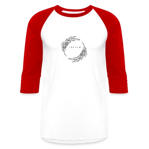#Peach - Unisex Baseball T-Shirt