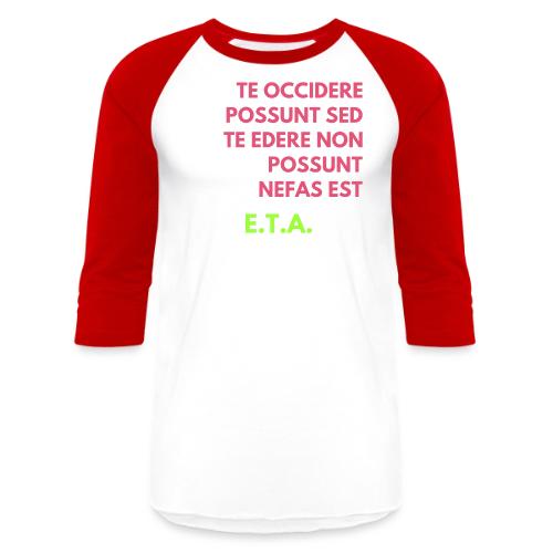 Enfield Tennis Academy Vintage Logo - Unisex Baseball T-Shirt