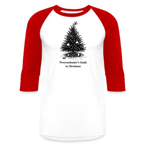 Procrastinator's Guide Christmas T-Shirt - Unisex Baseball T-Shirt