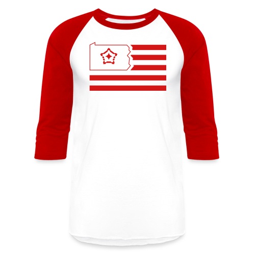 Flag tee - Unisex Baseball T-Shirt
