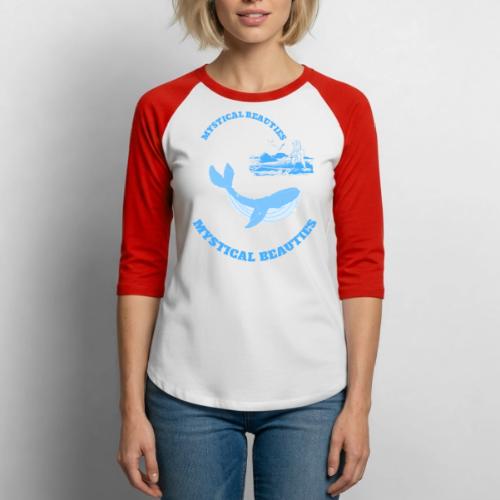 Mystical Beauties - Unisex Baseball T-Shirt