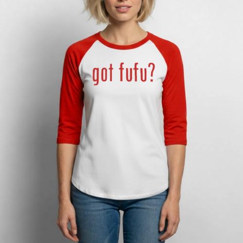 gotfufu-black - Unisex Baseball T-Shirt