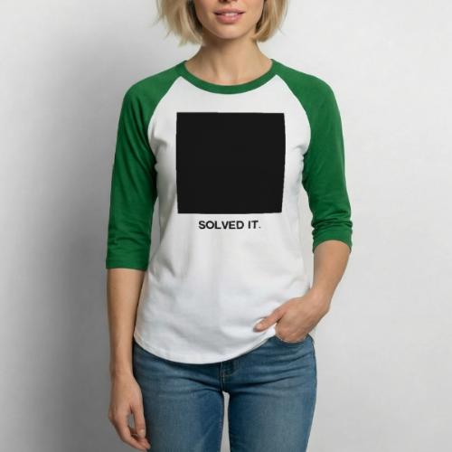 SOLVED IT (OG) - Unisex Baseball T-Shirt