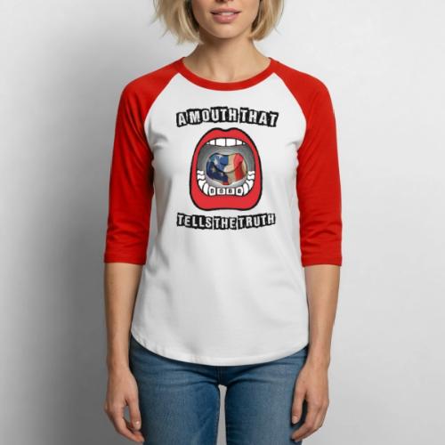 BIGMOUTH - Unisex Baseball T-Shirt