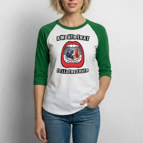 BIGMOUTH - Unisex Baseball T-Shirt