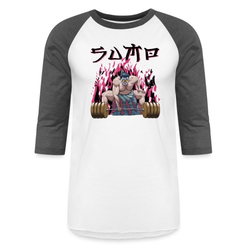 Sumo Original (Black Text) - Unisex Baseball T-Shirt