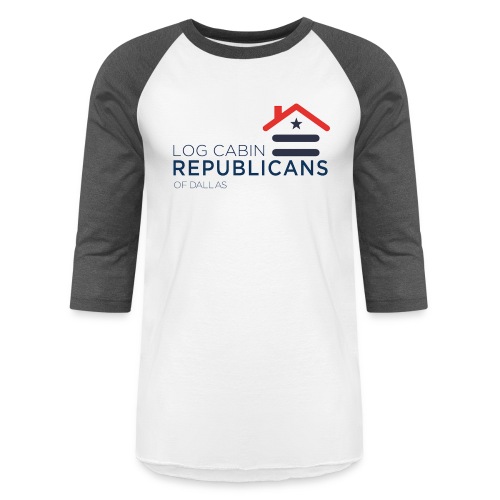 Log Cabin Republicans of Dallas - Unisex Baseball T-Shirt