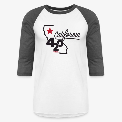 California 420 - Unisex Baseball T-Shirt
