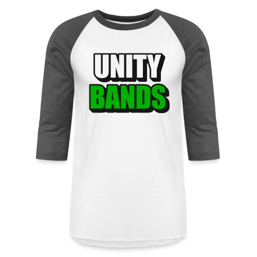 Unity Bands Bold - Unisex Baseball T-Shirt